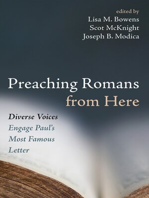 cover image of Preaching Romans from Here